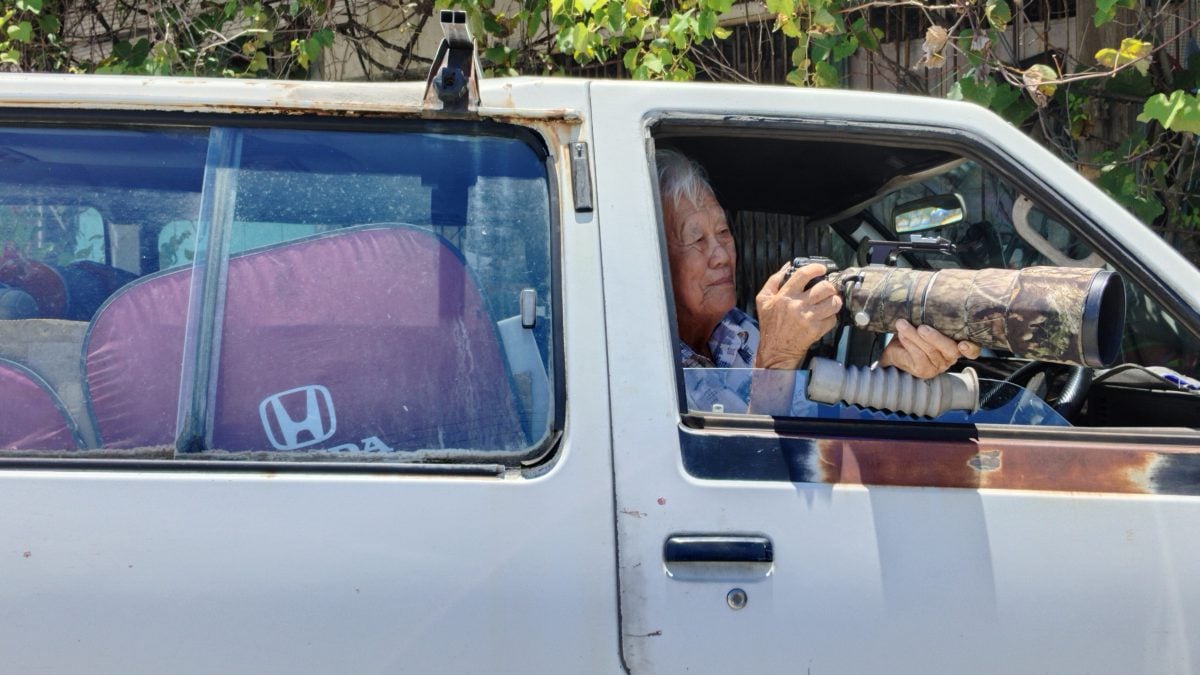 ★30日见报∕乐活频道/82岁的长焦人生 蔡永平拍鸟成日常