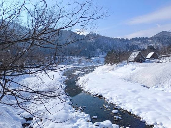 【日本】冬季里的合掌村──白色的世外桃源