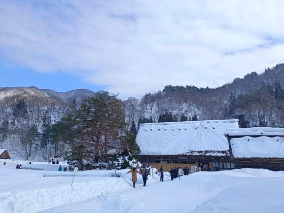 【日本】冬季里的合掌村──白色的世外桃源