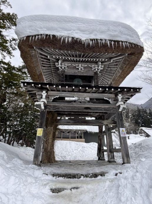 【日本】冬季里的合掌村──白色的世外桃源