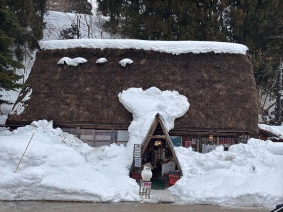 【日本】冬季里的合掌村──白色的世外桃源