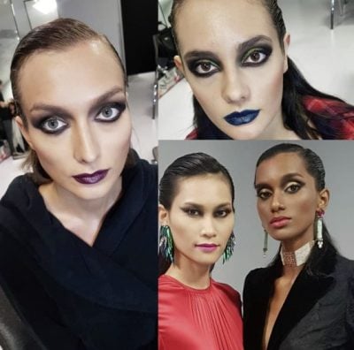 【服装秀幕后/04】秀场妆造,让模特儿五官棱角分明──化妆师Monica Lee