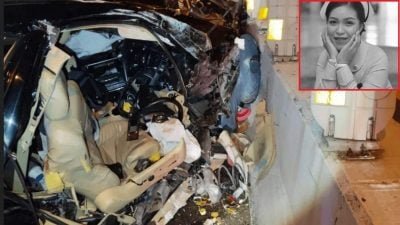 与丈夫外出庆生目睹车祸 女学生下车救人被撞死