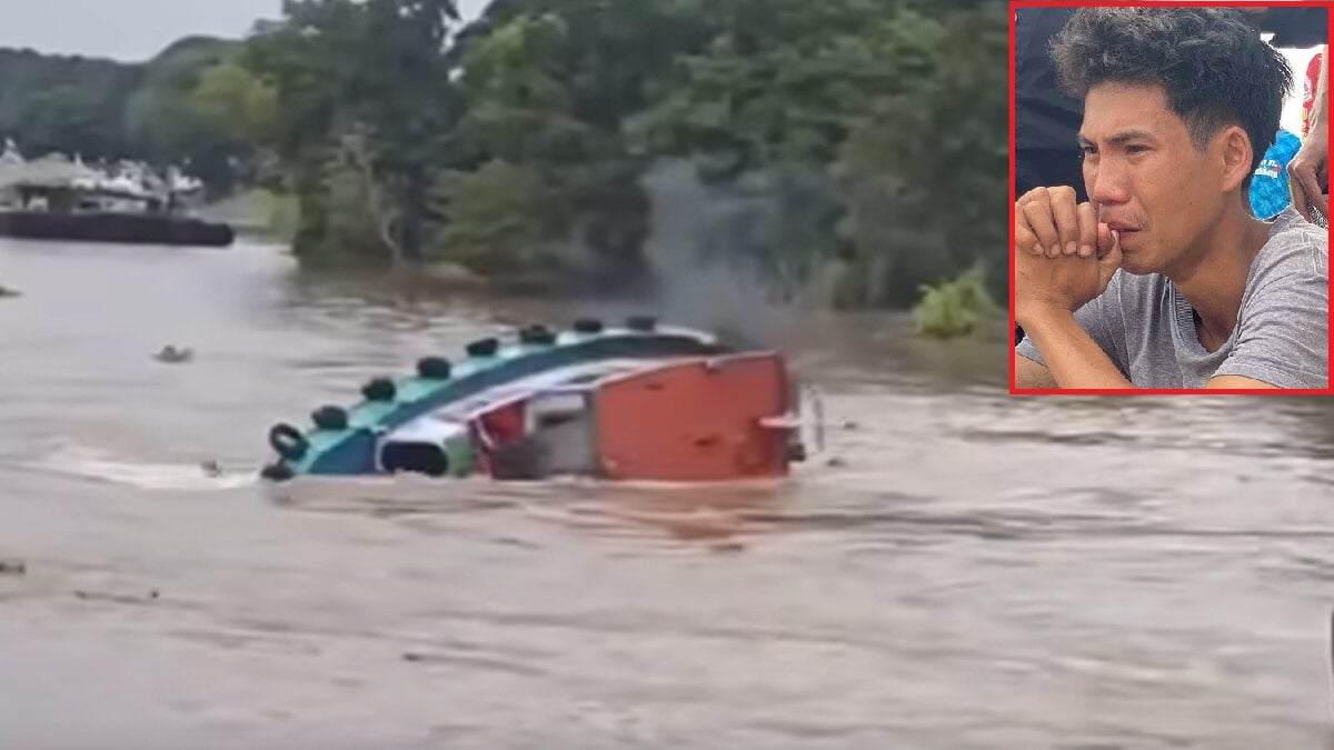 与夫乘拖船突翻覆 怀胎七月孕妇落水溺亡