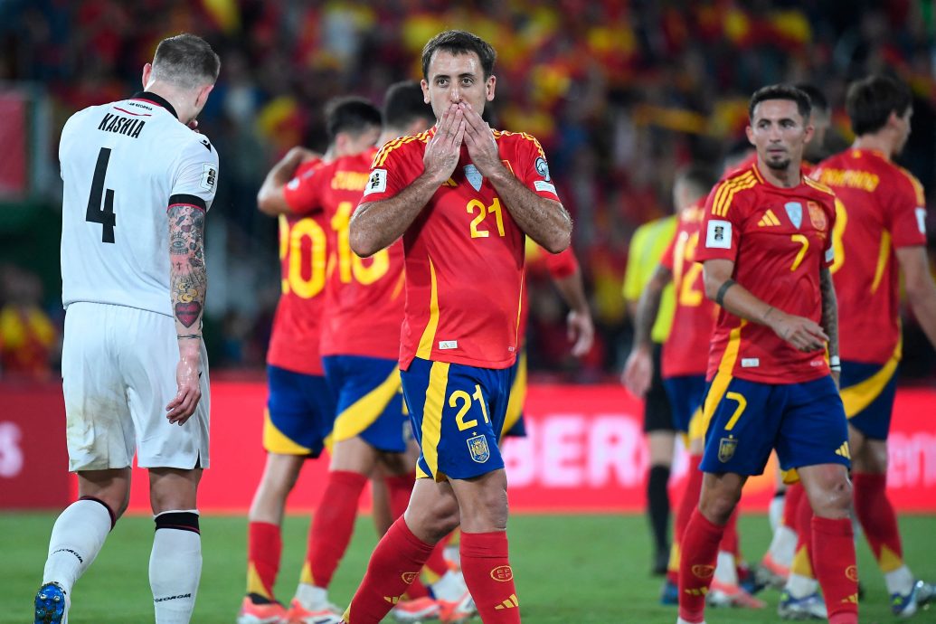 世界杯入选赛|双子星缺阵仍轻取格鲁吉亚  西班牙3战3胜续领跑