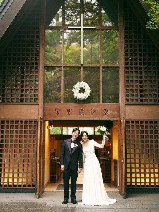 东京拍摄复古婚纱照 刘俊谦蔡思韵低调完婚