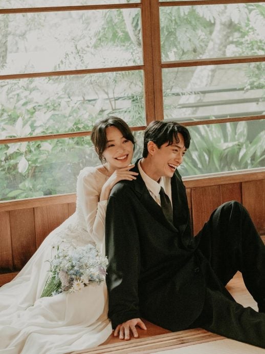 东京拍摄复古婚纱照 刘俊谦蔡思韵低调完婚