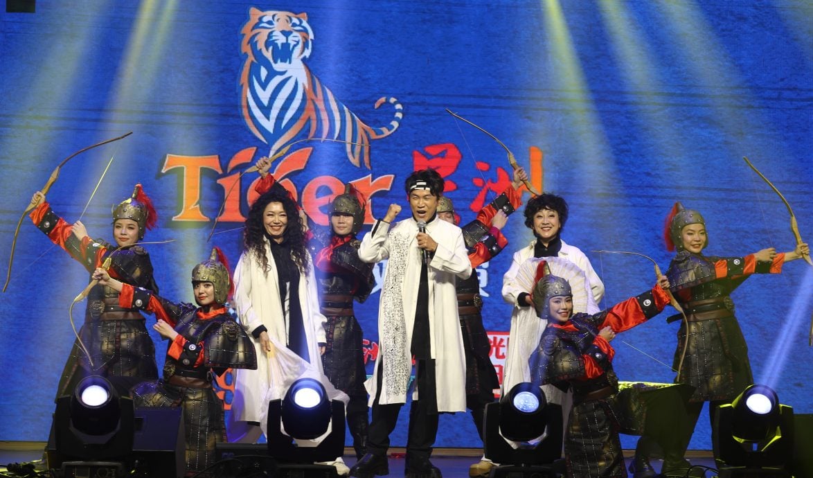 东头：文德里华小华小Tiger星洲义演展现众志成城力量