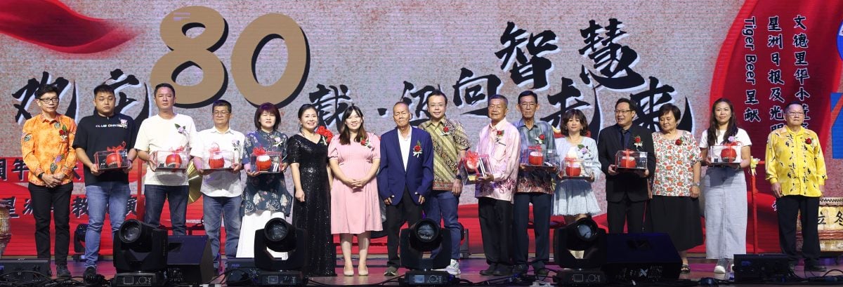 东头：文德里华小华小Tiger星洲义演展现众志成城力量