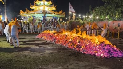 丹斗母宫阔别11年复办  过乌金路消灾增福