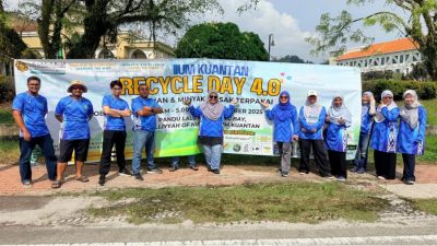 关丹IIUM办“回收日4.0”  2天收集到43吨旧衣物