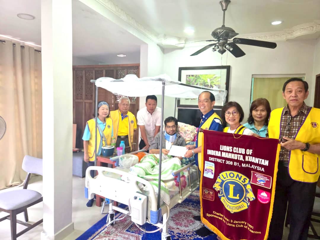 东:已签发:英迪拉马哥打狮子会捐助舌癌病患,传递社会温情。