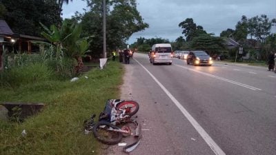 冲入对向车道撞客货车 19岁男骑士丧命