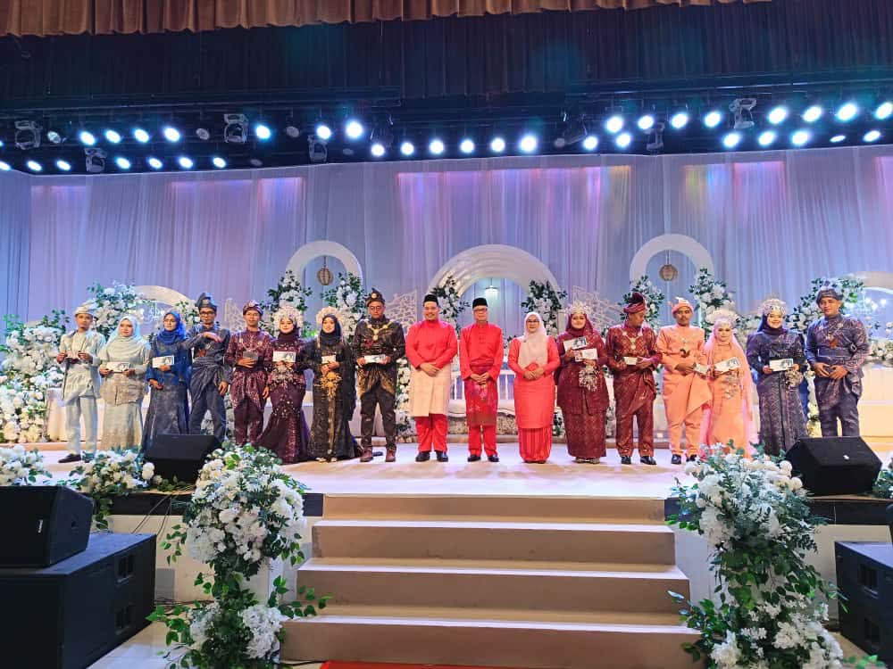 东:彭亨州政府新婚援助计划 百乐县7对新人受惠