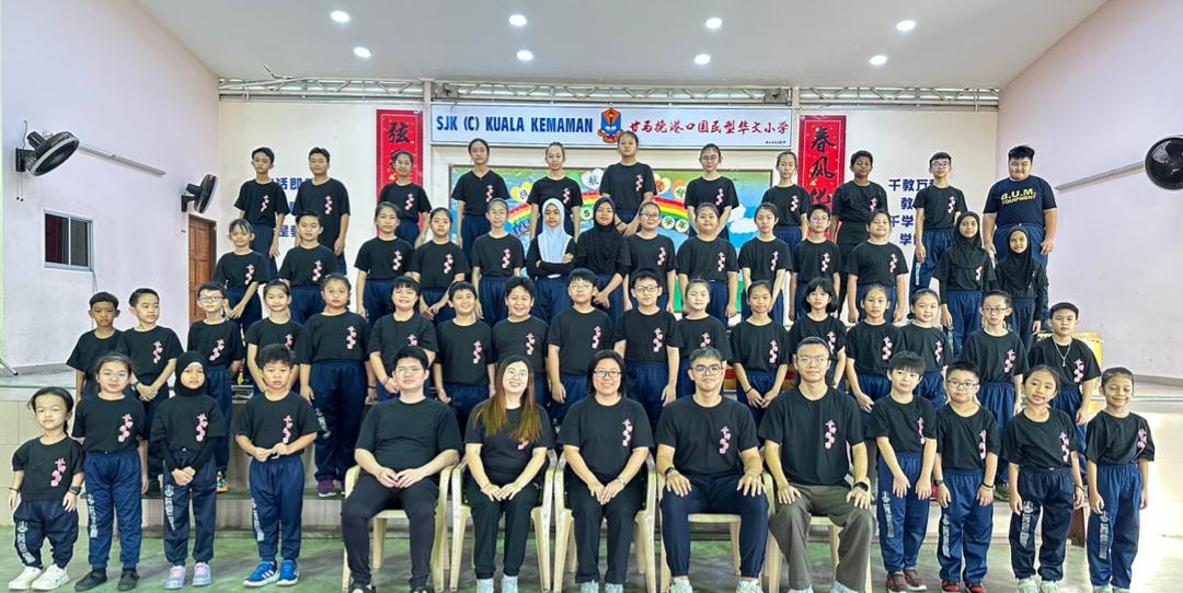 东:甘马挽港口华小举办三天廿四节令鼓训练营