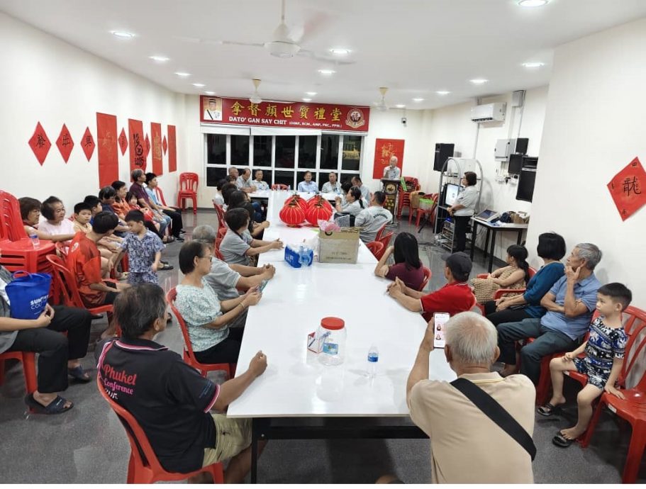 百乐县福建会馆中秋晚会 陈学明呼吁游子返乡与家人团圆