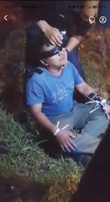东：（已签发）运载铁花遇劫匪被绑，警疑司机自导自演