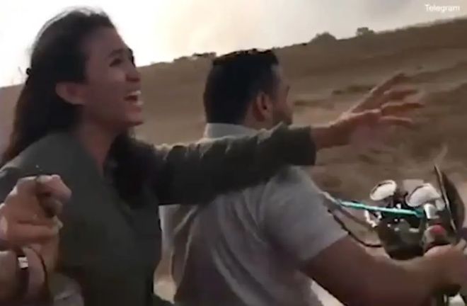 中以混血女生与男友2年前同被俘　周一终于团聚