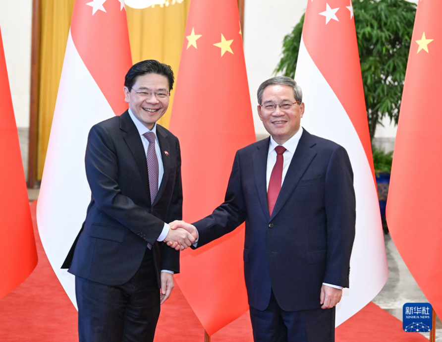 中国总理李强预计本月下旬访问新加坡