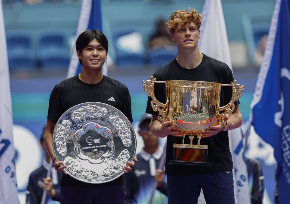 中国网球公开赛| 两盘轻取黑马勒纳 辛纳时隔2年再封王