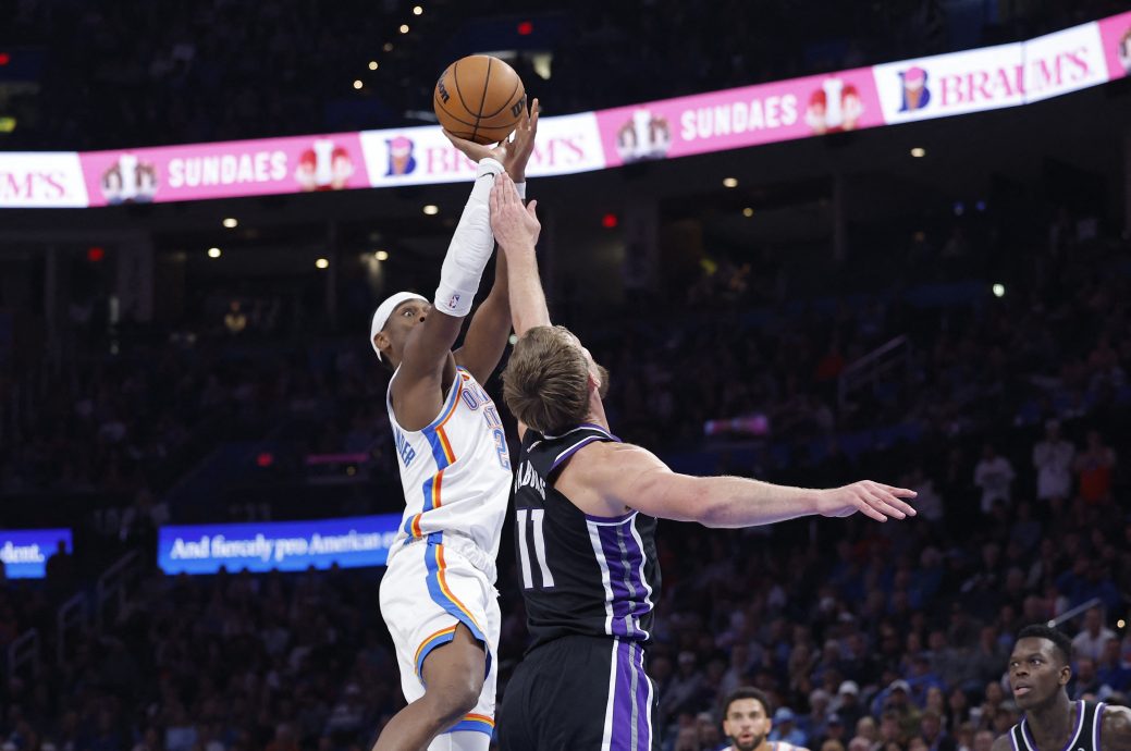 主力中锋缺阵扭转逆境  雷霆豪取开季5连胜