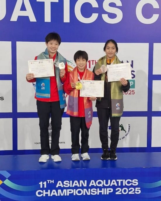 亚洲水上运动锦标赛| 努艾丽莎女10米台添铜 丘浩延男400自泳摘铜