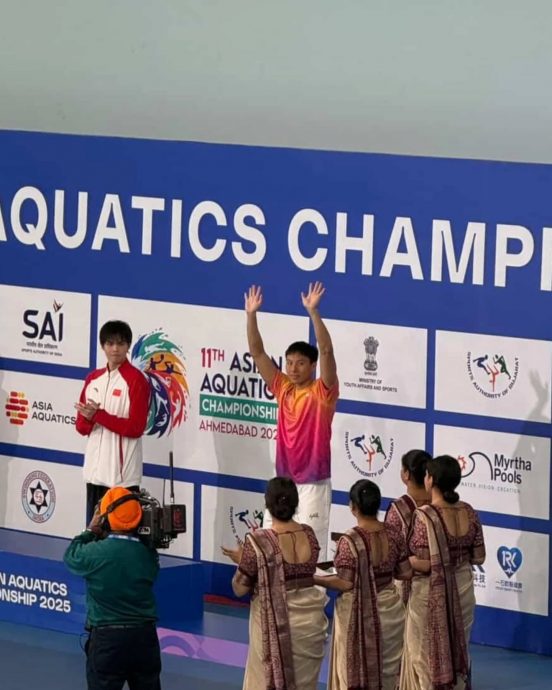 亚洲水上运动锦标赛| 努艾丽莎女10米台添铜 丘浩延男400自泳摘铜