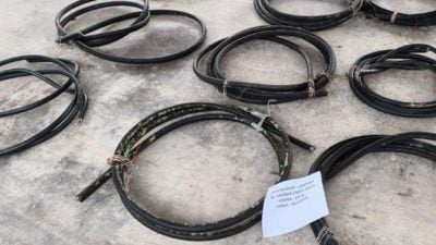 仁保警方一举破11宗电缆失窃案 3男子落网认罪