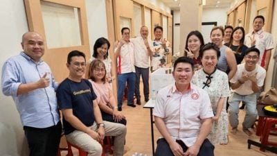 沙亚南福联会青年团  办捐血运动