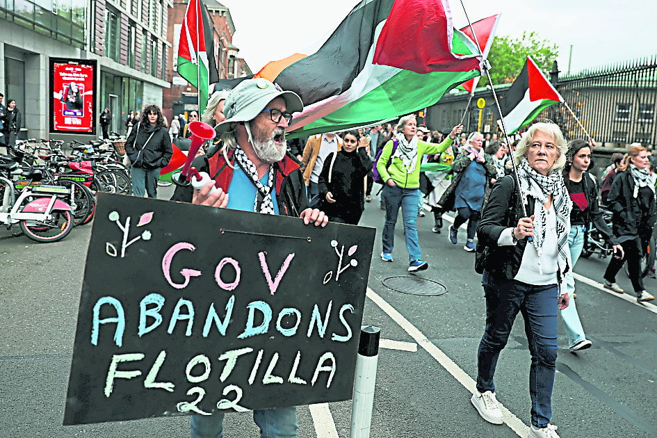 以色列拦截加沙援助船队　全球多地掀抗议n