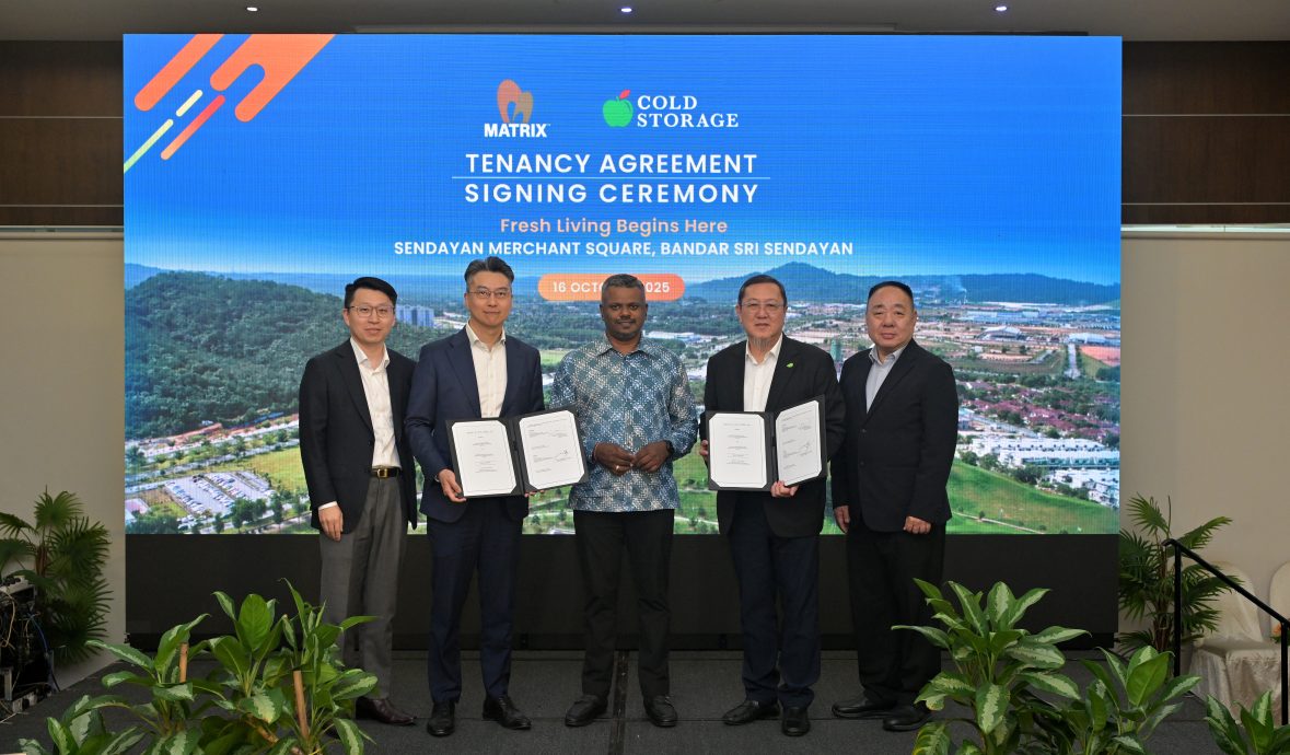 供星洲网/金群利集团与GCH零售集团签署租赁协议,Cold Storage正式入驻达城