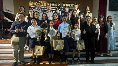 全国华小华语文艺歌曲赛聚集50名小歌手 评审提醒:选曲须“合身”