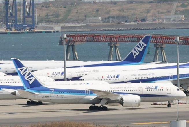 全日空客机空中惊魂！乘客行动电源机上自燃　机舱冒烟起火