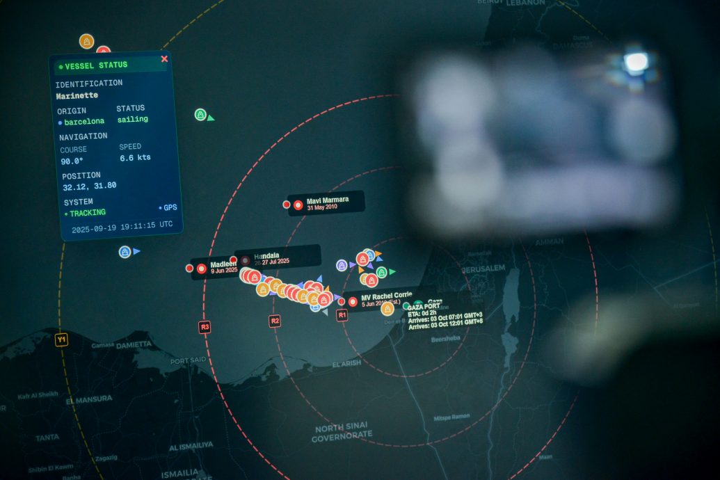 全球坚韧船队仅剩一船驶向加沙　无大马志愿者在船上