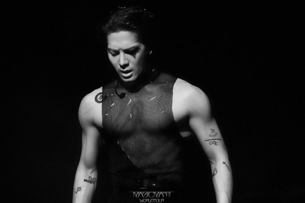 公开晒站凳子贴身合照 蒋丽莎被批不尊重王嘉尔