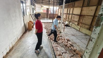 十八丁两户住家破损 房地部拨3.5万修缮