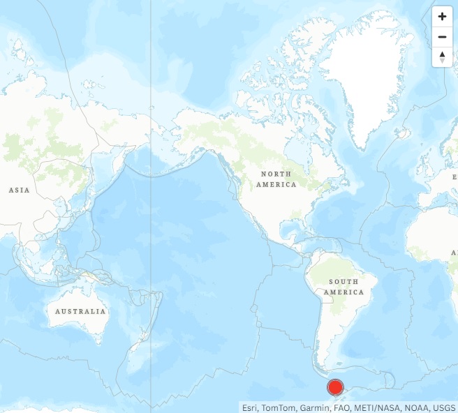 南美洲德雷克海峡7.8级地震 一度拉响海啸警报
