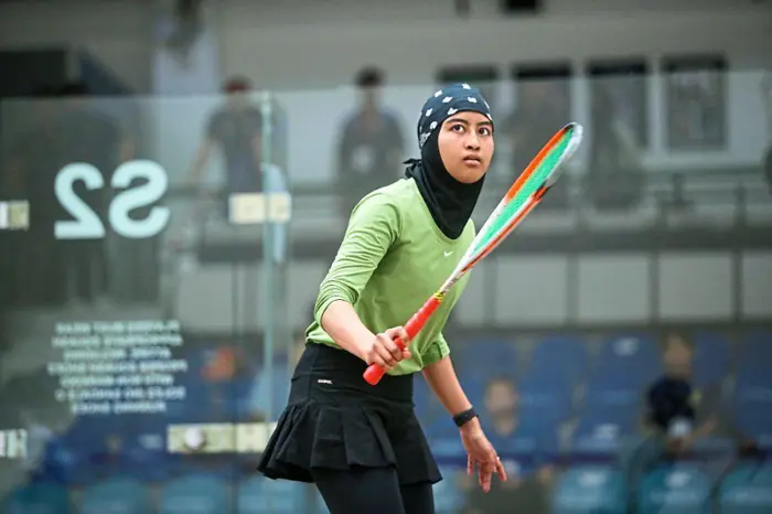 卡塔尔壁球经典赛| 比赛中途摔伤头  艾法无奈退赛无缘8强