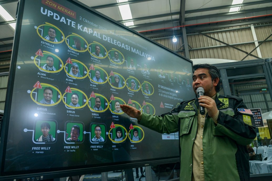 即时国内∕Sumud Nusantara指挥中心:遭以军扣押大马人仍安全 谈判或透过第三方进行