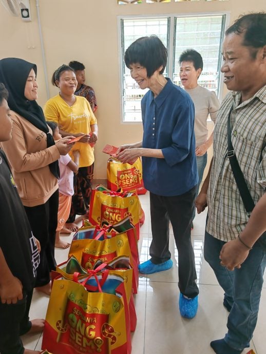 原住民孩子多，需更多米粮糊口