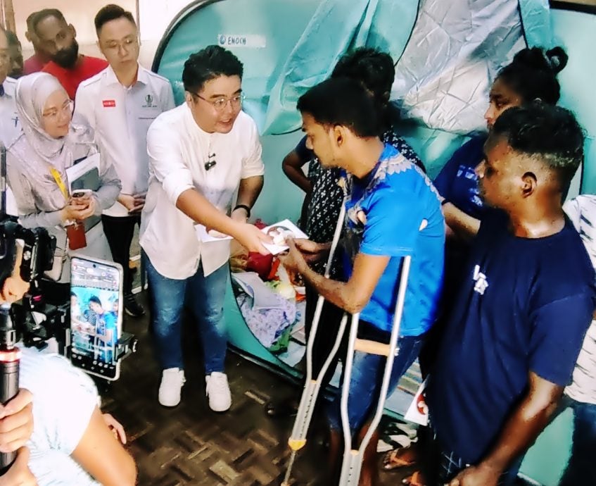 吴家良:下霹最早应对水灾 6月展开防洪行动