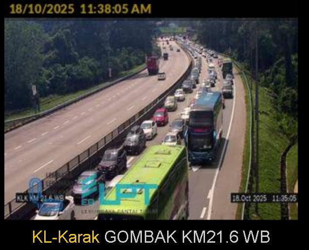 周末连假+屠妖节 全马数大道车流增加 交通缓慢