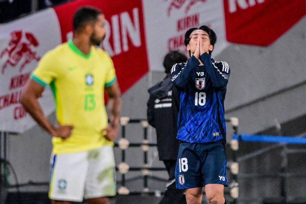 国际足球友谊赛| 安帅掌桑巴吞2耻辱纪录 日本首次击败五星巴西!