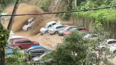 垄尾土崩活埋居民? AI假视频夸大灾情