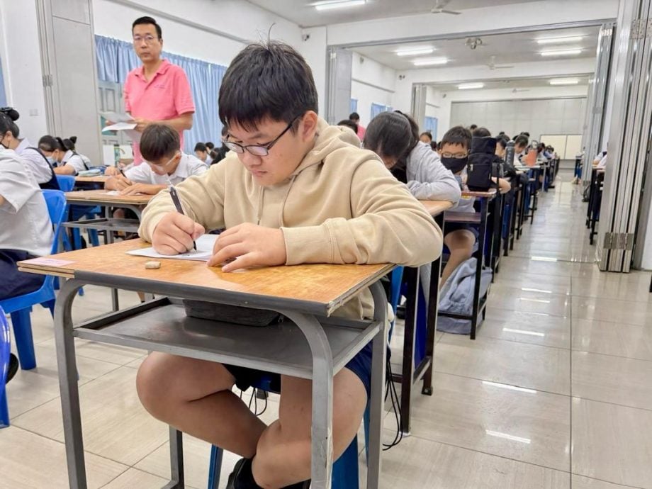 培南独中新生入学试 273人报考 反应热烈