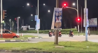 多辆摩托车闯红灯飚车 怡警：未接获投报