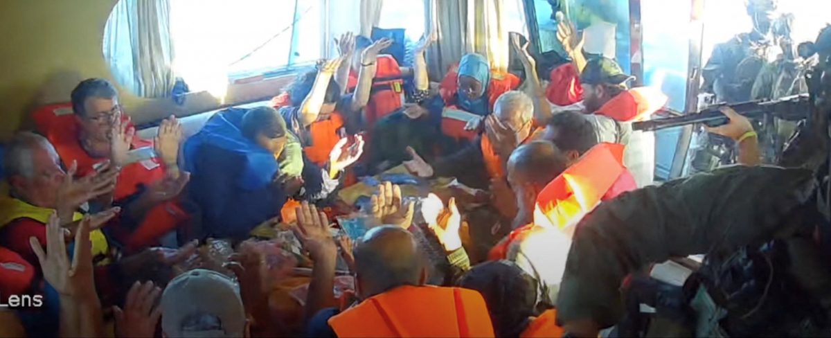 夜报封面/以军拦截全球坚韧船队  马15志愿者遭以扣押