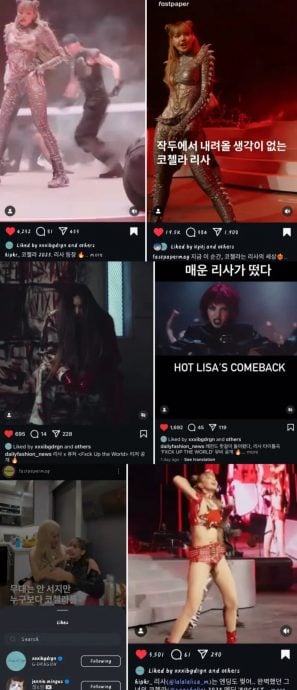 大方按赞Lisa与Rosé GD唯独不碰Jennie