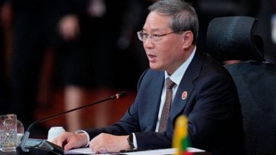 大环境不容易别搞对立 李强吁中国东盟团结自强
