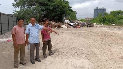 “木屋拆迁废料填地不妥”   余保凭：恐有安全问题